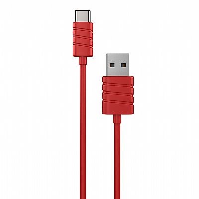 TWISTER C USB σε Type C 3.0 Καλώδιο - Κόκκινο