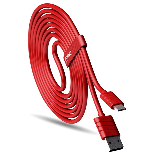 TWISTER M USB A σε Micro-USB Καλώδιο - Κόκκινο