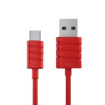 TWISTER M USB A σε Micro-USB Καλώδιο - Κόκκινο
