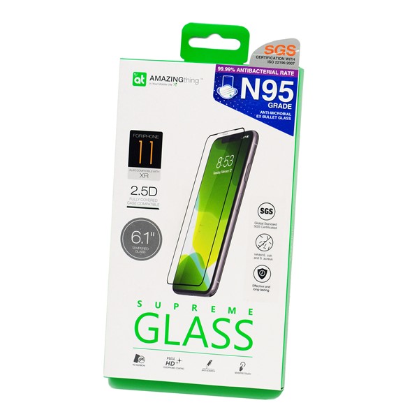 Antibacterial Full Glass - iPhone 11 / Xr