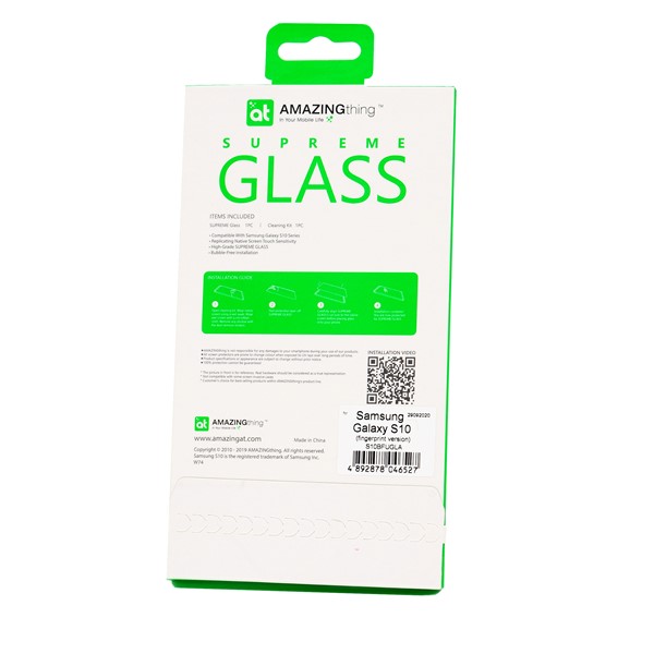 3D Glass (Fingerprint Version) for Samsung S10