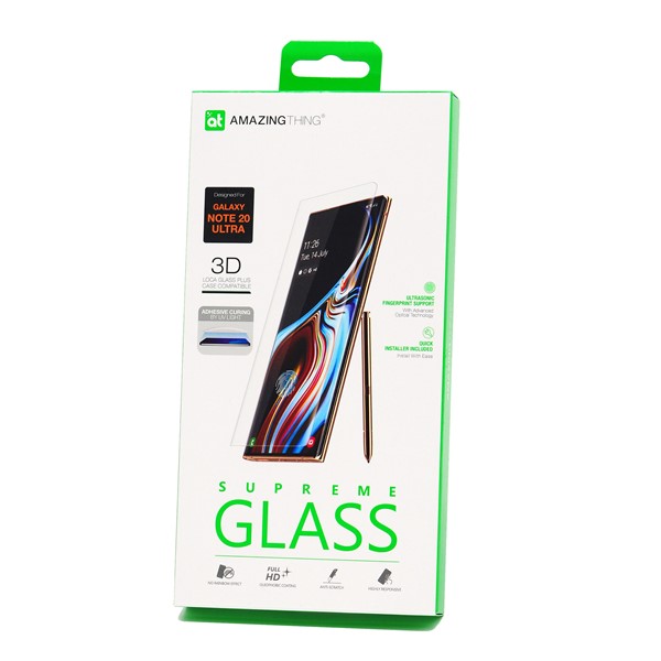 3D Full Cover With Loca Glass-UV Light for Samsung Note 20 Ultra