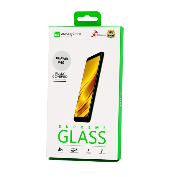 Fully Covered Supremeglass (BK) for Huawei P40